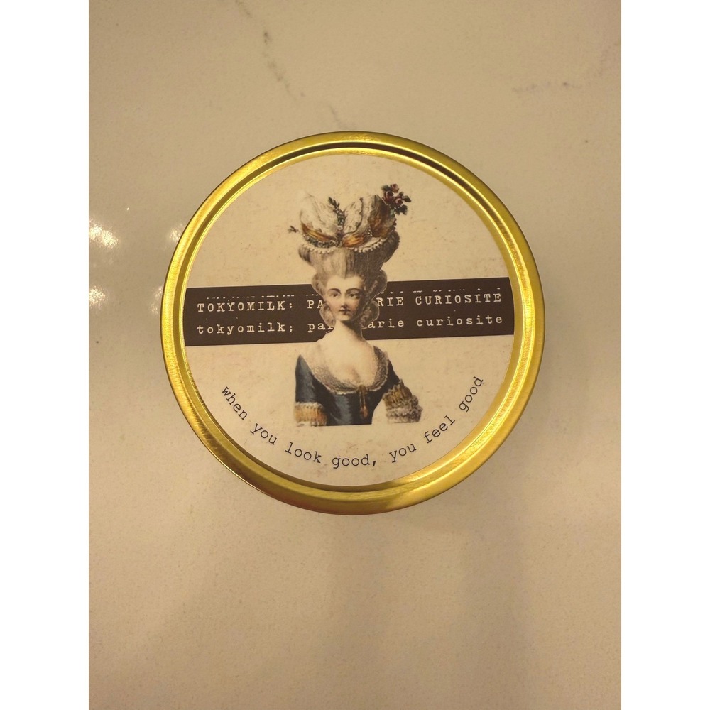 TokyoMilk No. 21 Marie Curiosite Perfumed Luminary Scented Candle 6oz Travel Tin